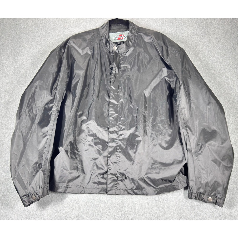 Joe Rocket Motorcycle Jacket Liner Mens 2XL XXL Black‎ Detachable Windbreaker